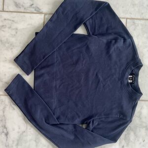 Dynamite Women's Navy Long Sleeve Tee